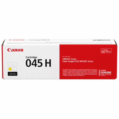 Canon TONER  CRG-045H Y žlutá pro i-SENSYS LBP611Cn, LBP6...