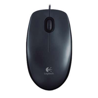 Logitech Mouse M100, grey