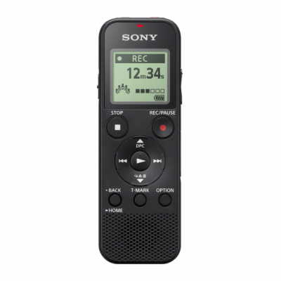 SONY ICD-PX370 dig. diktafon,černý,4GB,PC