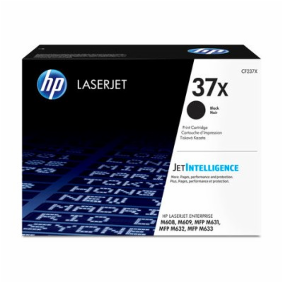 HP 37X High Yield Black Original LaserJet Toner Cartridge...