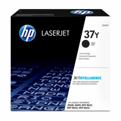 HP 37Y Extra High Yield Black Original LaserJet Toner Car...