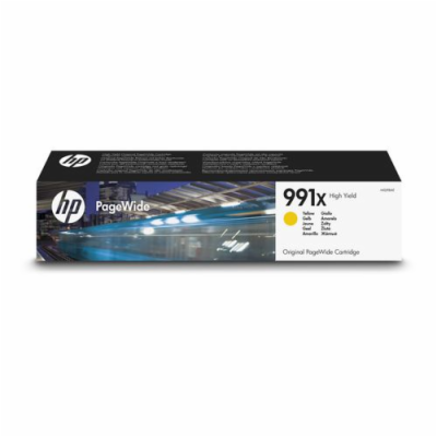 HP 991X High Yield Yellow Original PageWide Cartridge (M0...