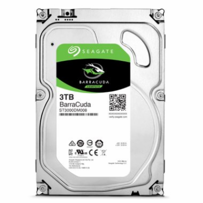 Seagate BarraCuda 3.5" HDD, 3TB, 3.5", SATAIII, 64MB cach...