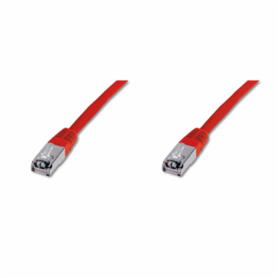 Digitus Patch Cable,S-FTP, CAT 6, AWG 27/7, LSOH, Měď, če...