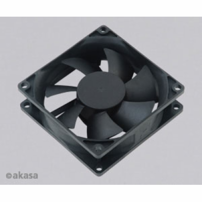 AKASA ventilátor DFS802512H, 80 x 25mm, kluzné ložisko