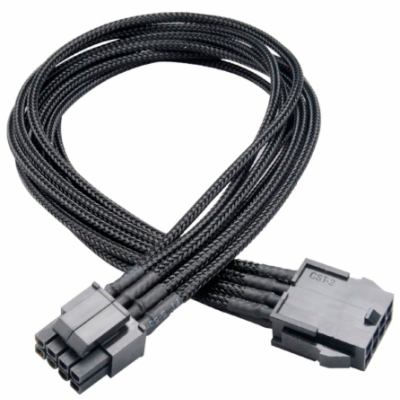 AKASA kabel FLEXA P8 prodloužení k 8pin ATX PSU, 40cm