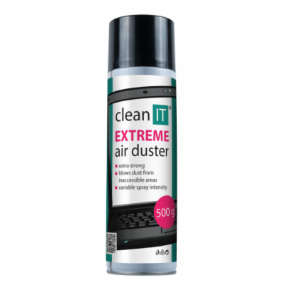 CLEAN IT stlačený plyn EXTREME 500g, nehořlavý