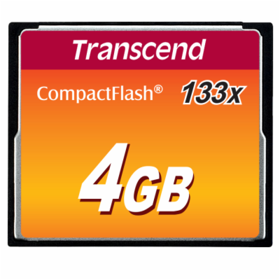 TRANSCEND Compact Flash 4GB (133x)