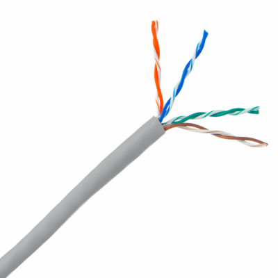 DATACOM UTP drát CAT6  PVC,Eca 50m šedý