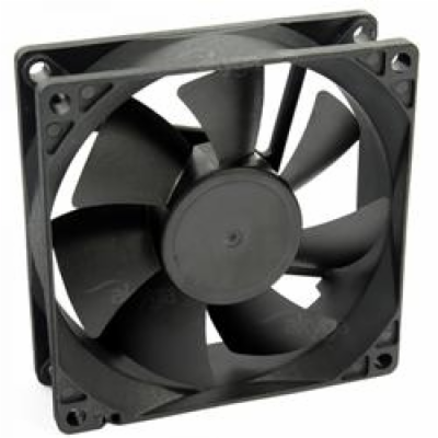 Akyga Ventilátor 8cm černý