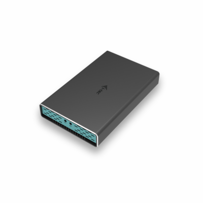 i-tec MySafe USB-C/USB-A 2x M.2 SATA Drive Metal External...