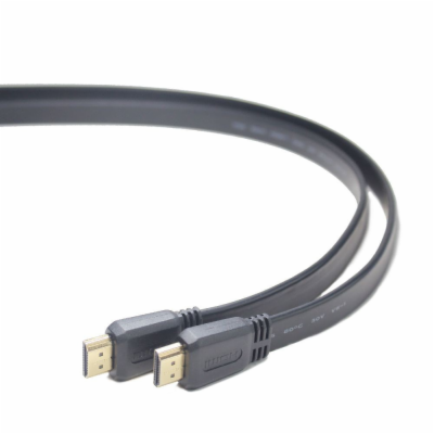 GEMBIRD CC-HDMI4F-10 HDMI male-male flat cable 3m black c...