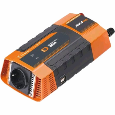 Měnič napětí Carspa PID400 12V/230V+USB 400W, modifikovan...