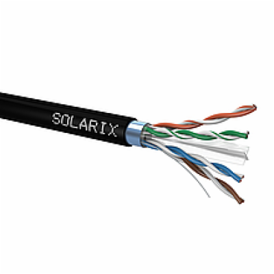 Instalační kabel Solarix CAT6 FTP PE Fca venkovní 500m/cí...