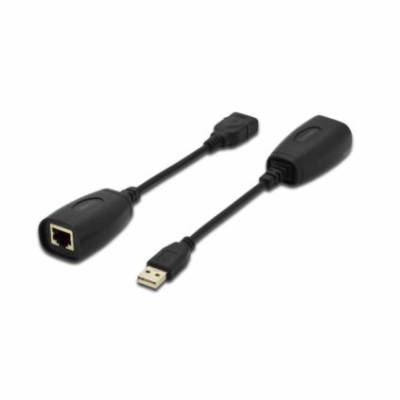 DIGITUS USB Extender, USB 1.1, prez Cat 5, 5e nebo Cat 6 ...