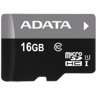 ADATA microSDHC Premier 16GB SDHC Cl10 + adaptér