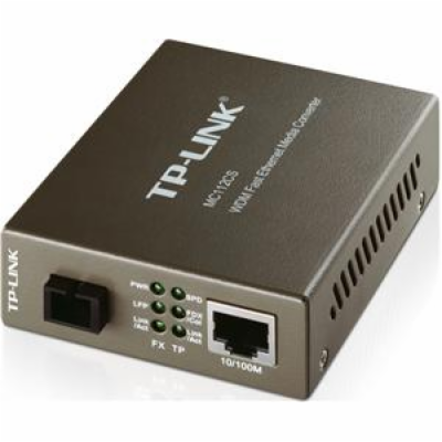 TP-Link MC112CS WDM media konvertor (1x100Mb/s, 1x simple...