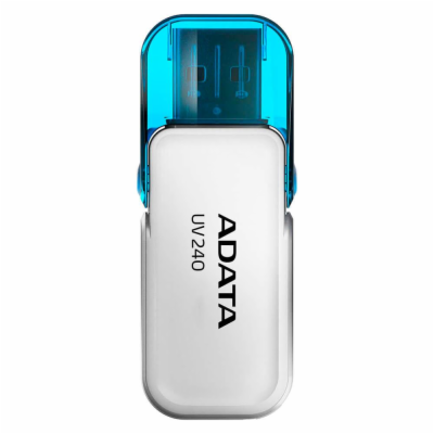 ADATA Flash Disk 32GB UV240, USB 2.0 Dash Drive, bílá