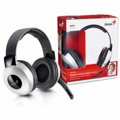 GENIUS headset - HS-05A (stereo sluchátka + mikrofon), sv...