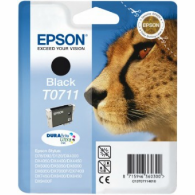 Inkoust Epson T0711 black DURABrite | Stylus D78/92/120/D...