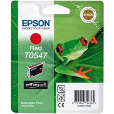 EPSON SP R800 Red Ink Cartridge T0547