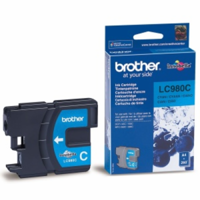 Brother LC-980C (cyan, 260 str.@ 5%, draft)