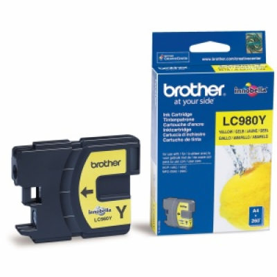 Brother LC-980Y (yellow, 260 str.@ 5%, draft)