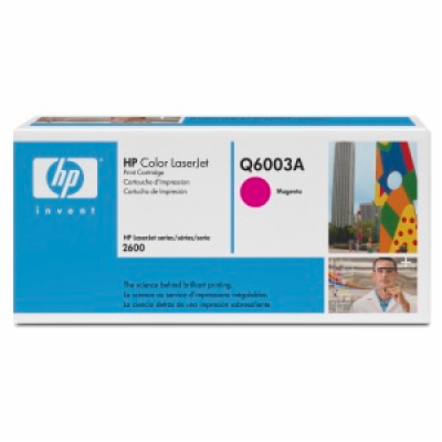 hp color laserjet purpurový toner, Q6003A