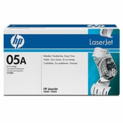 HP 05A Black LJ Toner Cart, CE505A (2,300 pages)