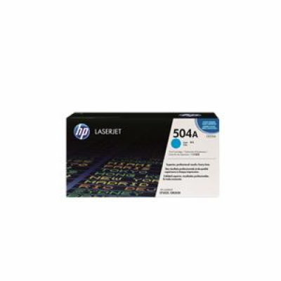 HP 504A Cyan LJ Toner Cart, CE251A (7,000 pages)