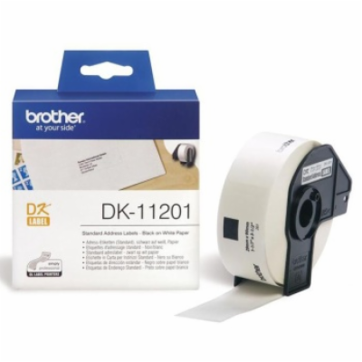 BROTHER DK-11201 Adresní štítky standart (400 ks) 29 mm x...