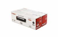 Canon toner CRG-718BK, černy - 2 pack