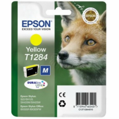 Inkoust Epson T1284 yellow | Stylus S22/SX125/SX425W/BX305F