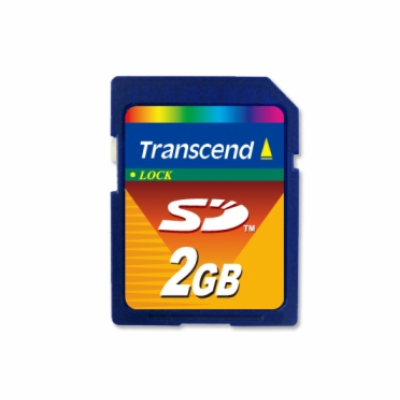 TRANSCEND SD karta 2GB (Standard)