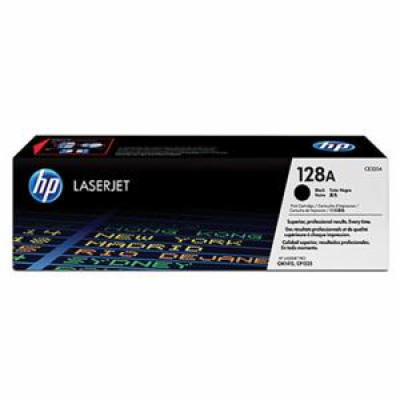 HP 128A Black LJ Toner cart, CE320A (2,000 pages)