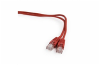 GEMBIRD kabel patchcord Cat5e UTP 5m, červený