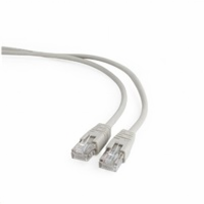 GEMBIRD kabel patchcord Cat5e UTP 10m, šedý