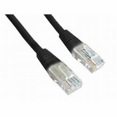 GEMBIRD kabel patchcord Cat5e UTP 1m, černý