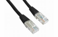 GEMBIRD kabel patchcord Cat5e UTP 1m, černý