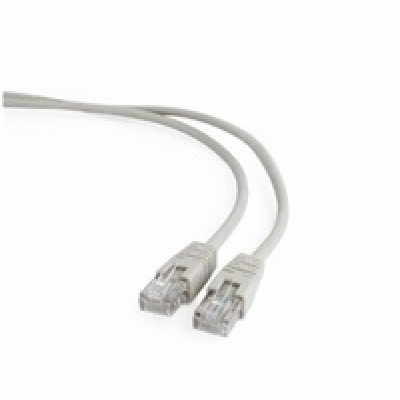 GEMBIRD kabel patchcord Cat5e UTP 0,5m, šedý