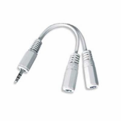 GEMBIRD Kabel audio 3,5mm Jack - 2x 3,5mm Jack (M/F, rozd...