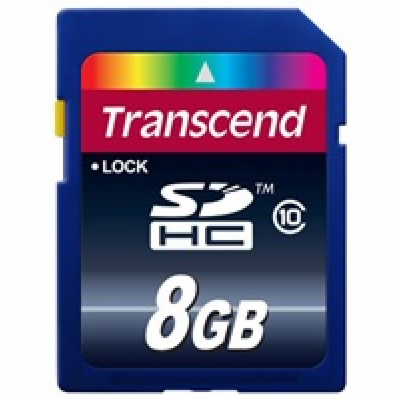 TRANSCEND SDHC karta 8GB Premium, Class 10