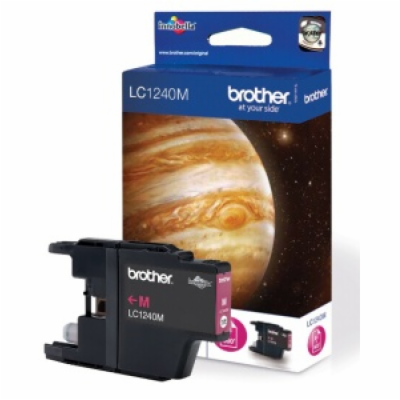 Brother LC-1240M - originální BROTHER INK LC-1240M magent...