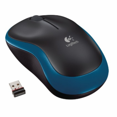 Logitech Wireless Mouse M185, blue