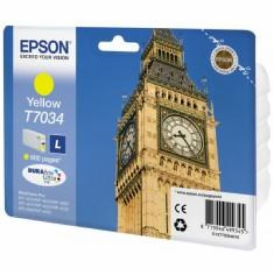 EPSON Ink bar WorkForce-4000/4500 - Yellow L - 800str. (9...