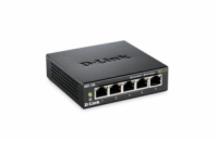 D-Link DGS-105/E 5-port 10/100/1000 Gigabit Metal Housing Desktop Switch