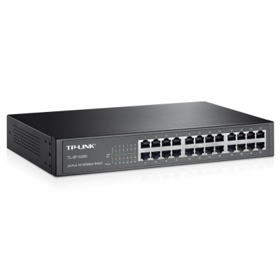 TP-Link switch TL-SF1024D (24x100Mb/s, fanless)