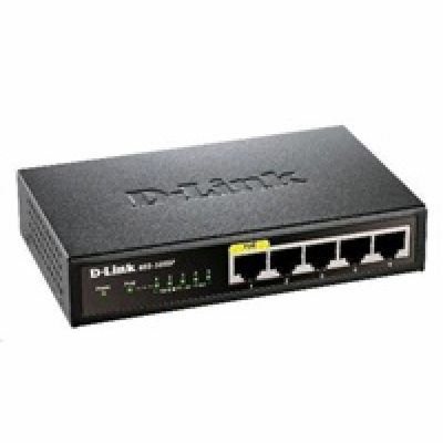 D-Link DES-1005P 5-Port Fast Ethernet PoE Desktop Switch