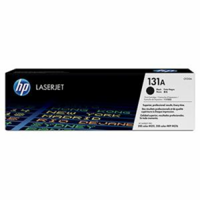 HP 131A Black LJ Toner Cart, CF210A (1,520 pages)