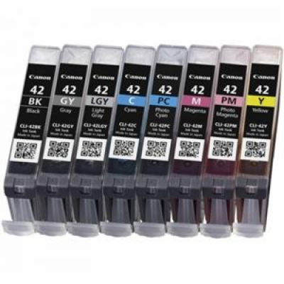 Canon CARTRIDGE CLI-42 BK/GY/LGY/C/PC/M/PM/Y MULTI-PACK 8...